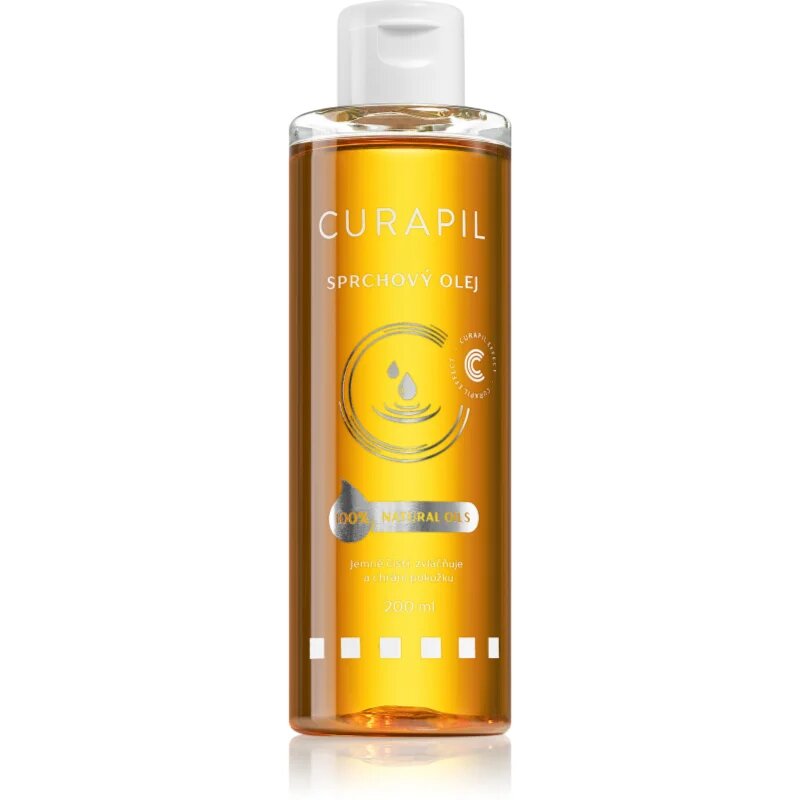 Curapil Shower oil tusoló olaj minden bőrtípusra beleértve az érzékeny bőrt is 200 ml