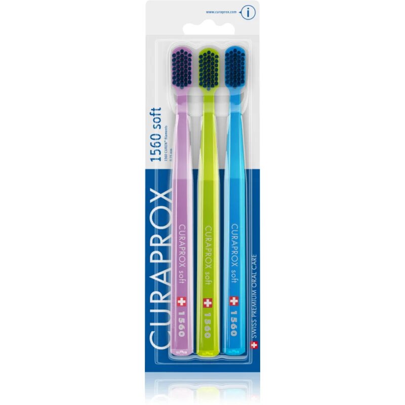 Curaprox 1560 Soft fogkefe 3 db