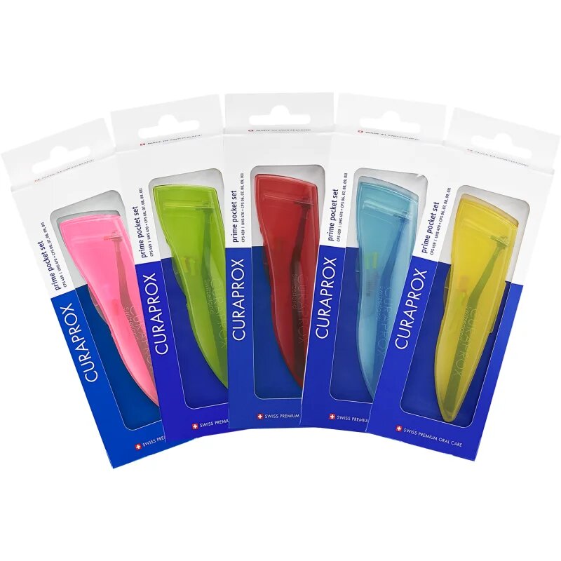 Curaprox 459 Blister Prime Pocket Set fogköztisztító kefék 5 db