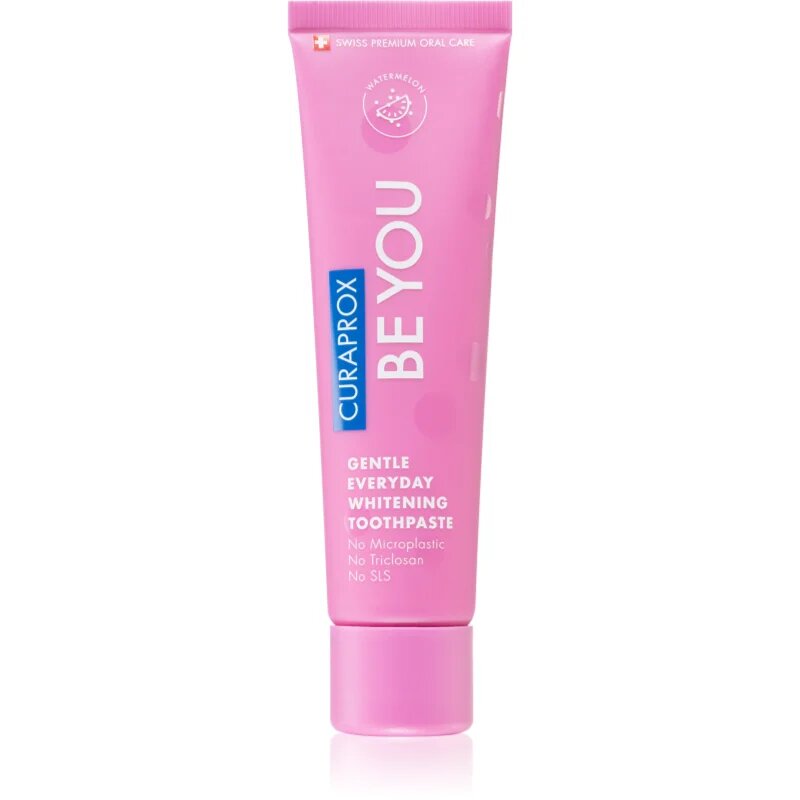 Curaprox Be You regeneráló fogkrém fehérítö hatással görögdinnyés ízesítés 60 ml
