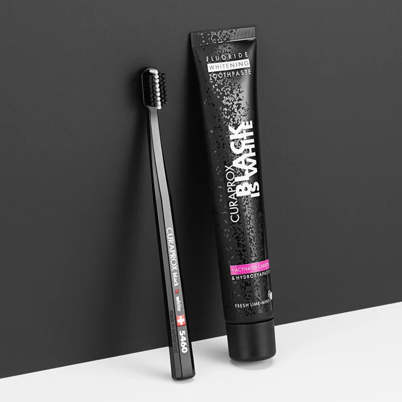 Curaprox Black is White fogápoló készlet