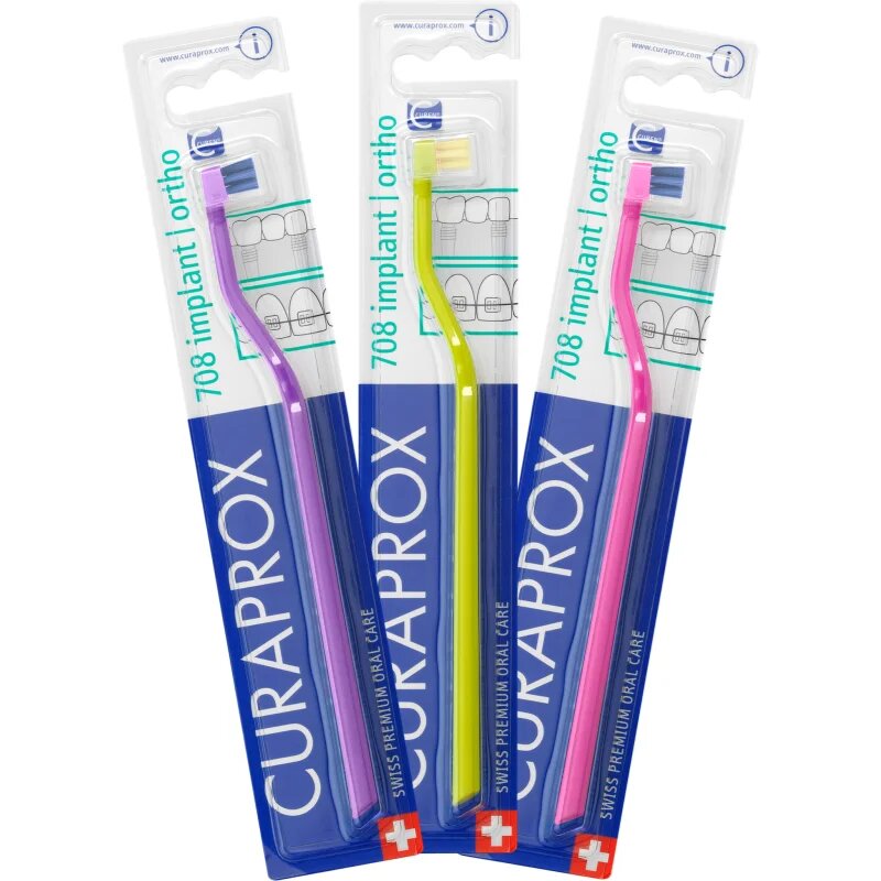 Curaprox CS 708 Implant fogszabályozó fogkefe 1 db