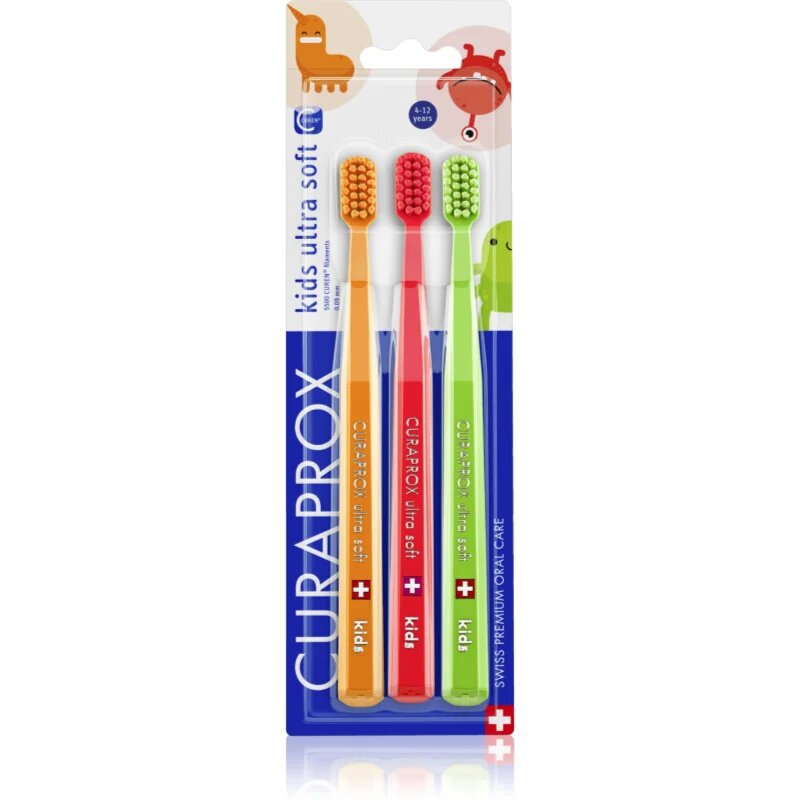 Curaprox CS Kids fogkefe gyermekeknek 3 db