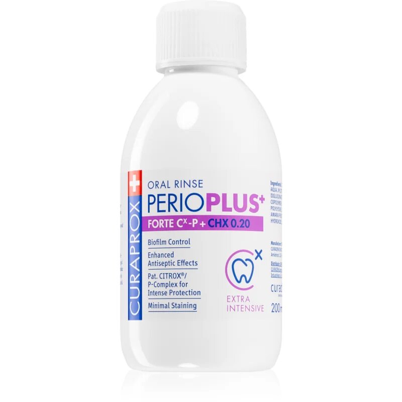 Curaprox Perio Plus+ Forte 0.20 CHX szájvíz 200 ml