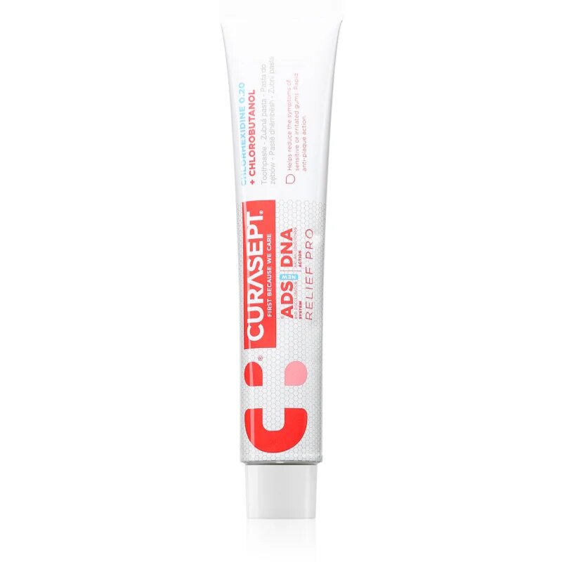 Curasept ADS DNA Relief Pro géles fogkrém az érzékeny ínyre 75 ml
