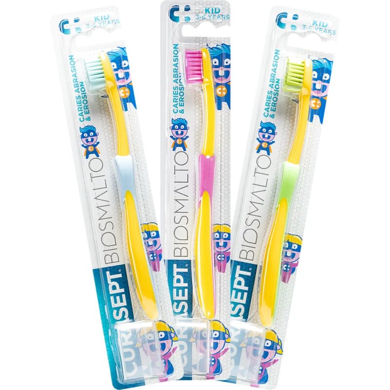 Curasept Biosmalto Kid 3-6 Years fogkefe gyermekeknek 1 db