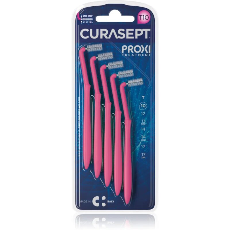 Curasept Proxi Angle T10 fogköztisztító kefék 5 db
