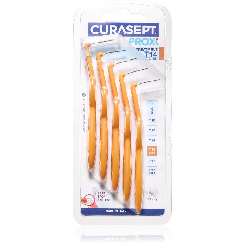 Curasept Proxi Angle T14 Cone fogköztisztító kefék 5 db