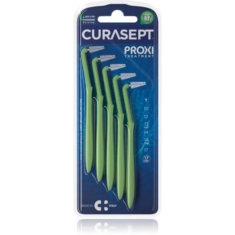 Curasept Proxi Angle T17 Cone fogköztisztító kefék 5 db