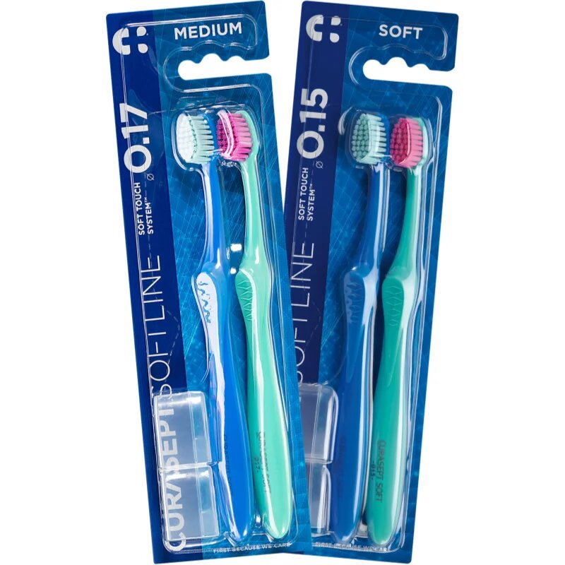 Curasept Softline 0.15 Soft 2pack fogkefe 2 db