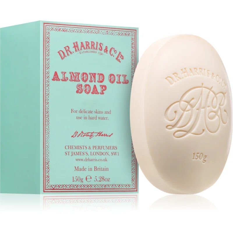 D.R. Harris Bar Soap Szilárd szappan Almond Oil 150 g