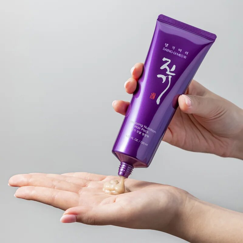 DAENG GI MEO RI Jin Gi Vitalizing Nutrition Hair Pack revitalizáló maszk a károsult hajra 120 ml