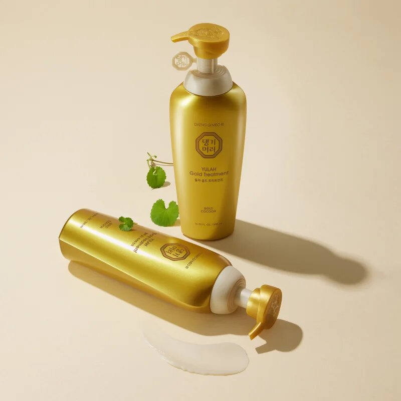 DAENG GI MEO RI Yula Gold Treatment megújító kondicionáló az erős és fénylő hajért 500 ml