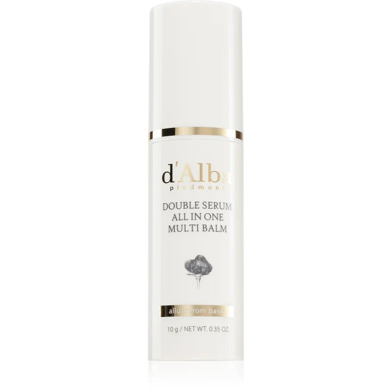 d'Alba White Truffle Double Serum All In One Multi Balm intenzíven hidratáló arcszérum az öregedés jelei ellen 10 g