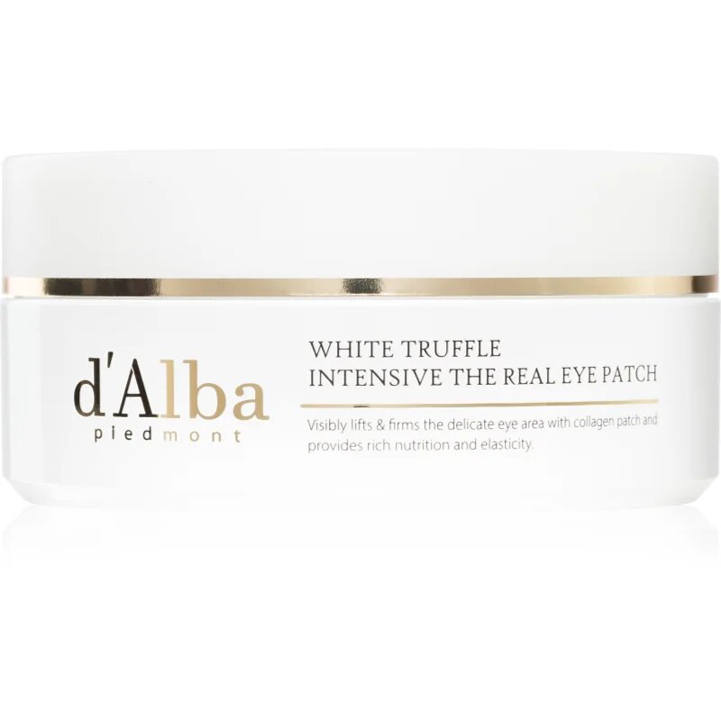 d'Alba White Truffle Intensive The Real Eye Patch hidrogéles párnácskák a szem köré 90 g