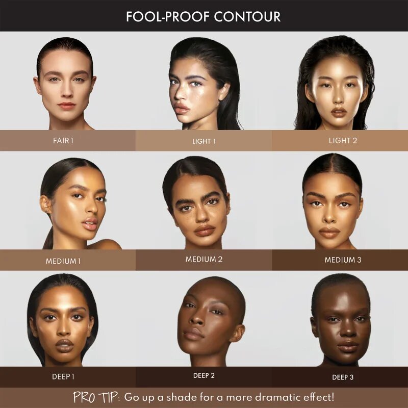 Danessa Myricks Beauty Balm Contour krémes bronzosító árnyalat Light 1 10 g