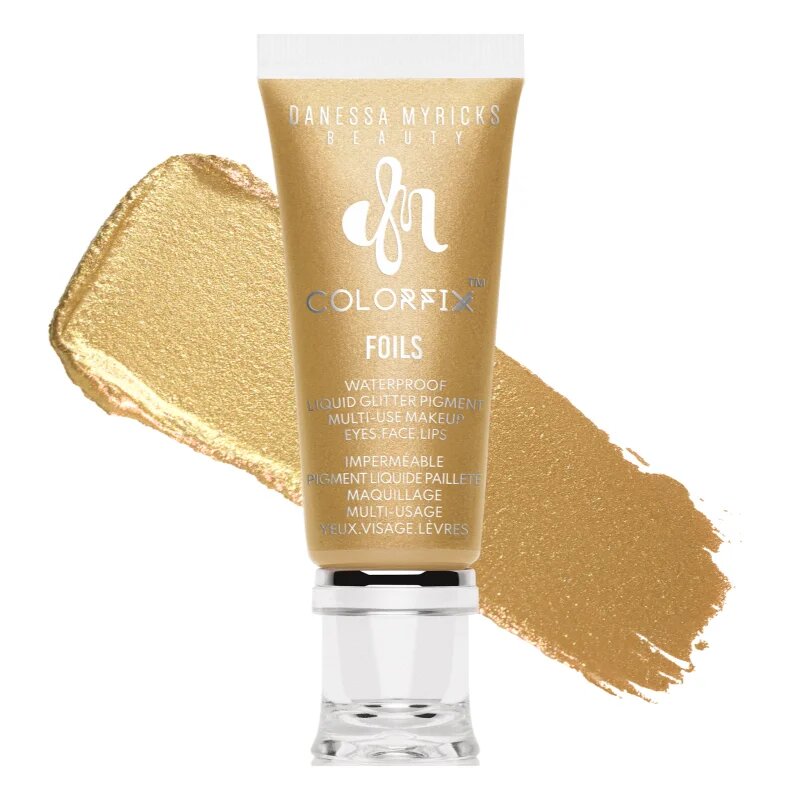 Danessa Myricks Beauty Colorfix Foils multifunkcionális smink a szemre az ajkakra és az arcra árnyalat NIghtcap 10 ml