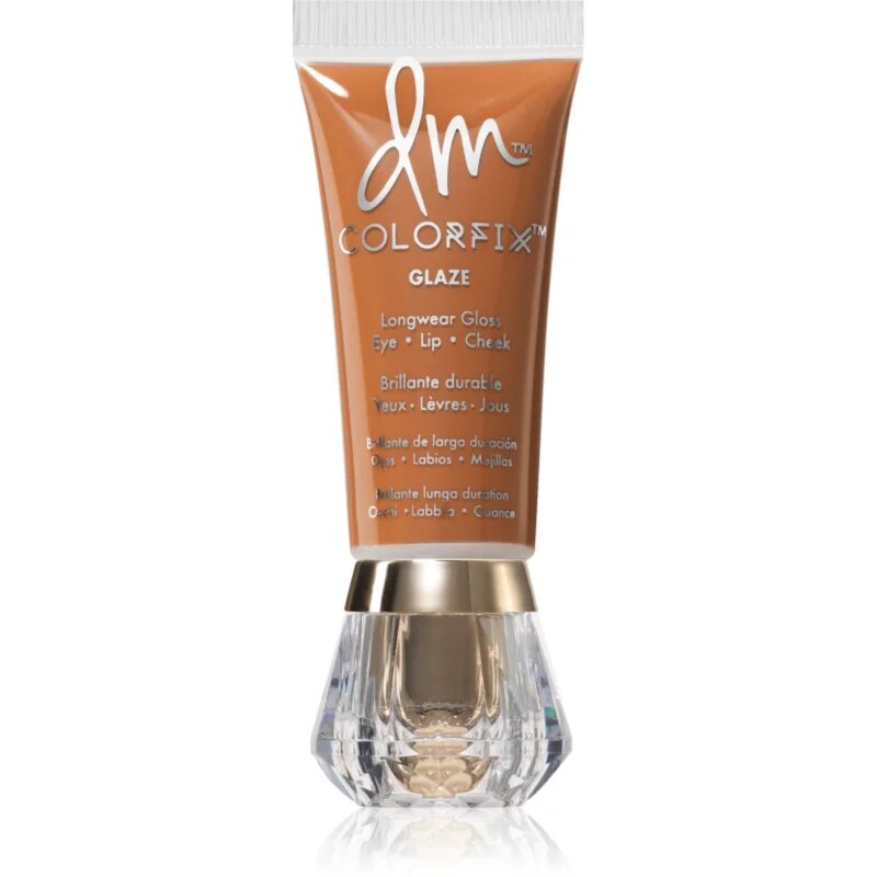 Danessa Myricks Beauty Colorfix Glaze multifunkcionális smink a szemre az ajkakra és az arcra árnyalat Caramel 10 ml