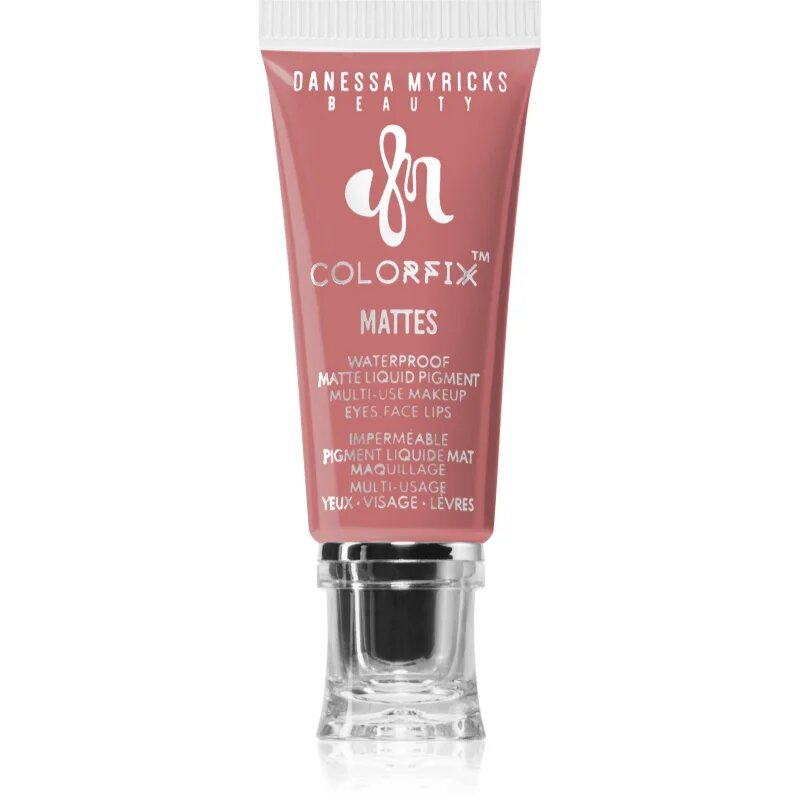 Danessa Myricks Beauty Colorfix Mattes multifunkcionális smink a szemre az ajkakra és az arcra árnyalat Latte 10 ml