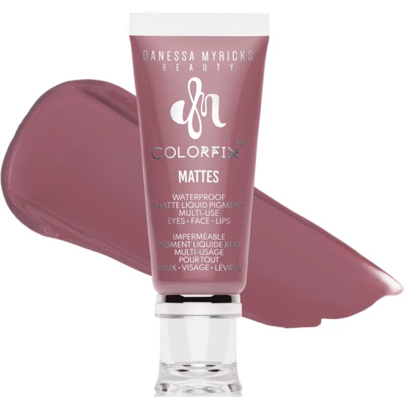 Danessa Myricks Beauty Colorfix Mattes multifunkcionális smink a szemre az ajkakra és az arcra árnyalat Latte 10 ml