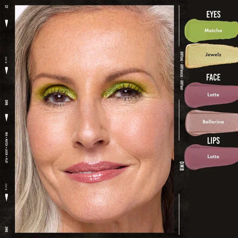 Danessa Myricks Beauty Colorfix Mattes multifunkcionális smink a szemre az ajkakra és az arcra árnyalat Latte 10 ml