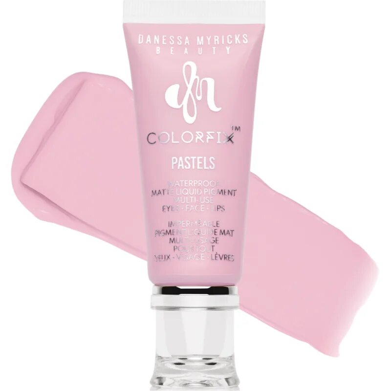 Danessa Myricks Beauty Colorfix Pastels multifunkcionális smink a szemre az ajkakra és az arcra árnyalat Bunny 10 ml