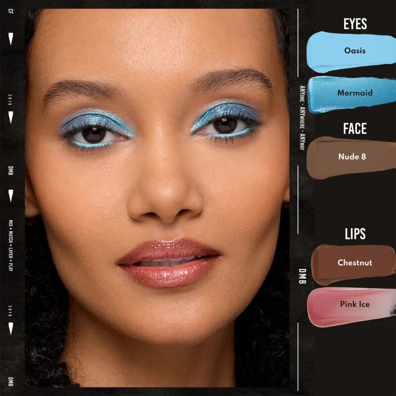 Danessa Myricks Beauty Colorfix Pastels multifunkcionális smink a szemre az ajkakra és az arcra árnyalat Oasis 10 ml