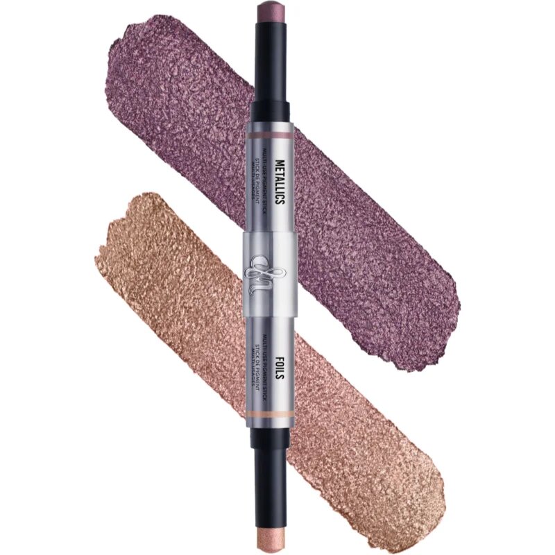 Danessa Myricks Beauty Colorfix Stix multifunkcionális smink a szemre az ajkakra és az arcra árnyalat Duo 2 Orion Nebula/Twilight Gleam 2x3 g