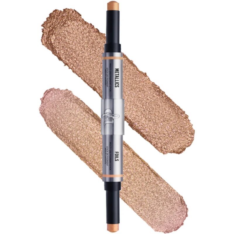 Danessa Myricks Beauty Colorfix Stix multifunkcionális smink a szemre az ajkakra és az arcra árnyalat Duo 7 Aurora Radiance/Magic Hour 2x3 g
