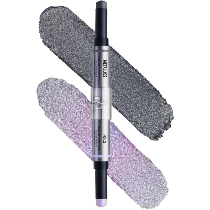Danessa Myricks Beauty Colorfix Stix multifunkcionális smink a szemre az ajkakra és az arcra árnyalat Duo 8 Draco/Meteorite 2x3 g