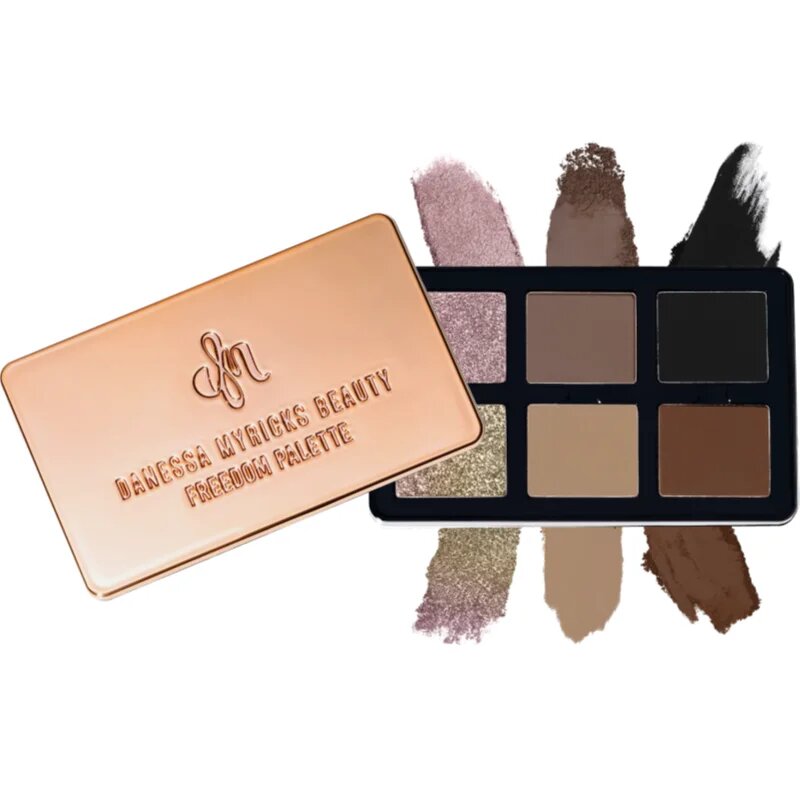 Danessa Myricks Beauty Freedom Palette Everyday Magic multifunkciós arc paletta az arcra 6x1.2 g