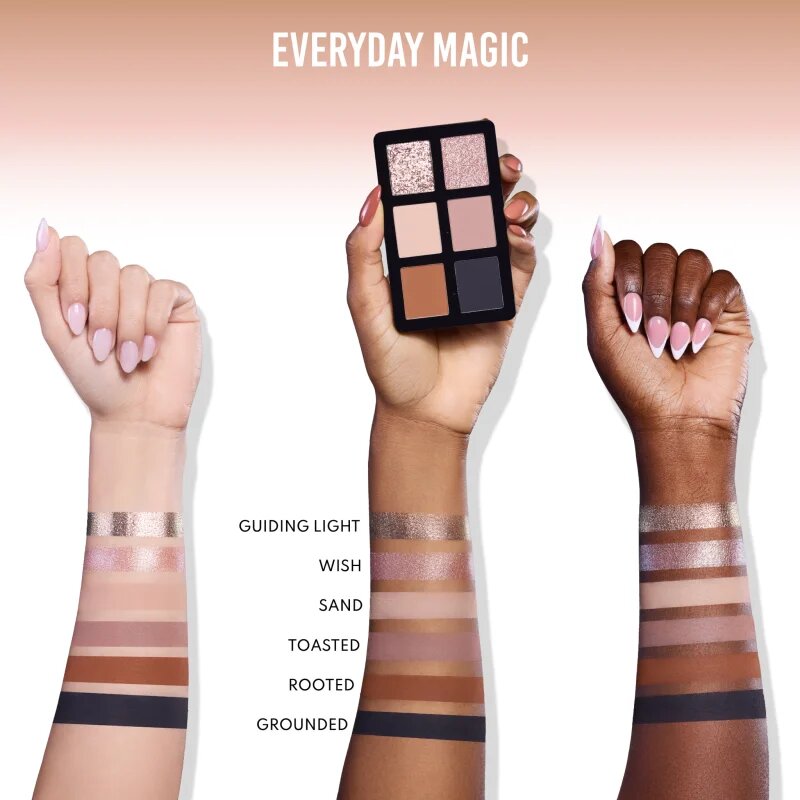 Danessa Myricks Beauty Freedom Palette Everyday Magic multifunkciós arc paletta az arcra 6x1.2 g