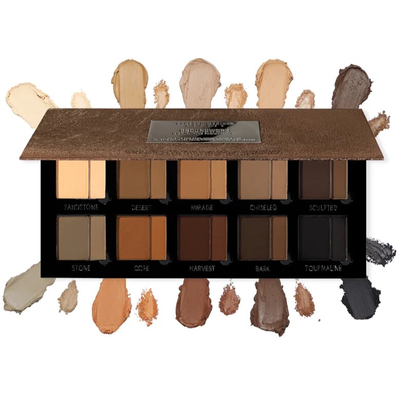 Danessa Myricks Beauty Groundwork multifunkciós arc paletta az arcra árnyalat Defining Neutrals 26 g