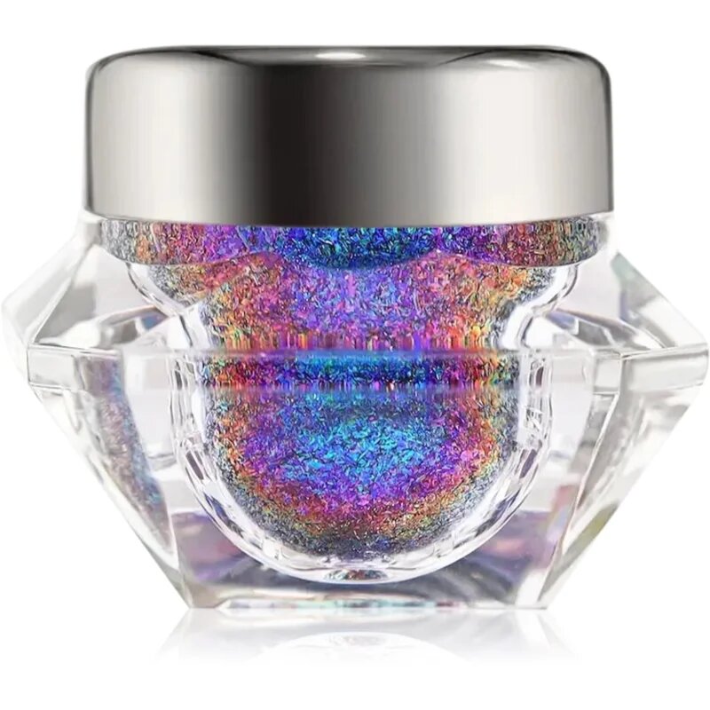 Danessa Myricks Beauty Infinite Chrome Flakes csillogó szemhéjfesték árnyalat Bi-Pride 3.8 g