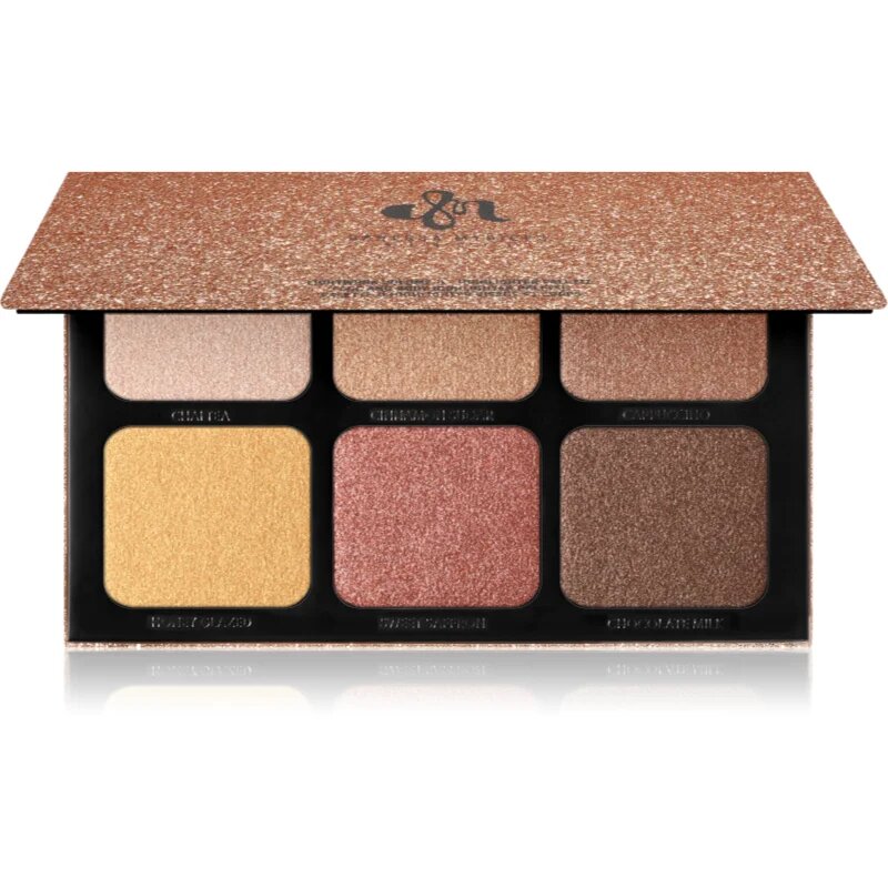 Danessa Myricks Beauty Lightwork multifunkciós arc paletta az arcra árnyalat II 6x8 g