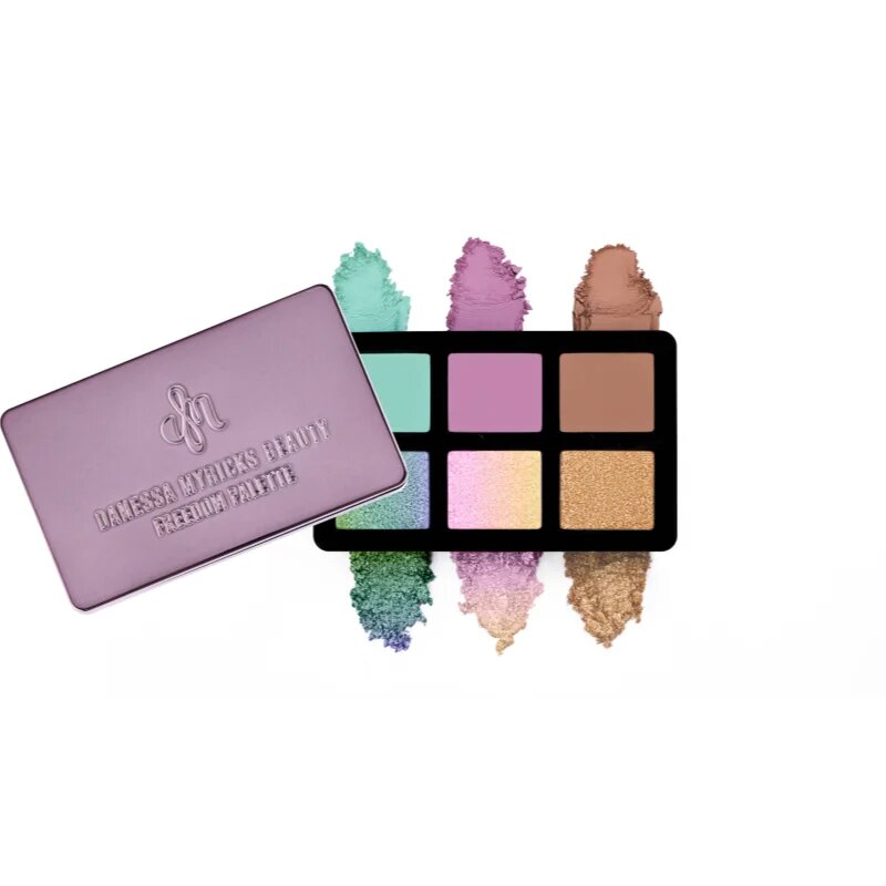 Danessa Myricks Beauty Pastel Dream Mini Freedom Palette multifunkciós arc paletta az arcra 6x1.2 g
