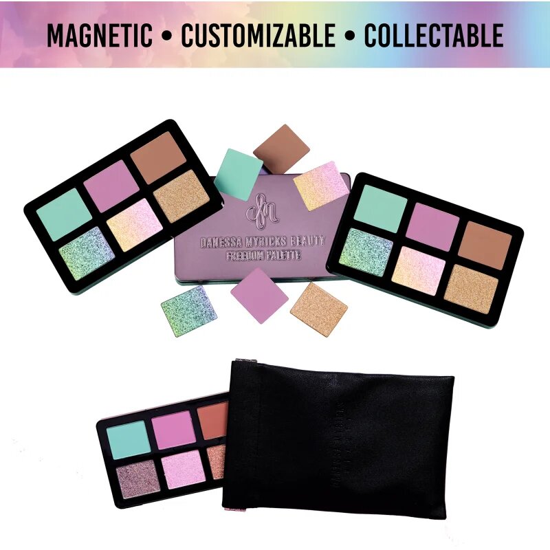 Danessa Myricks Beauty Pastel Dream Mini Freedom Palette multifunkciós arc paletta az arcra 6x1.2 g