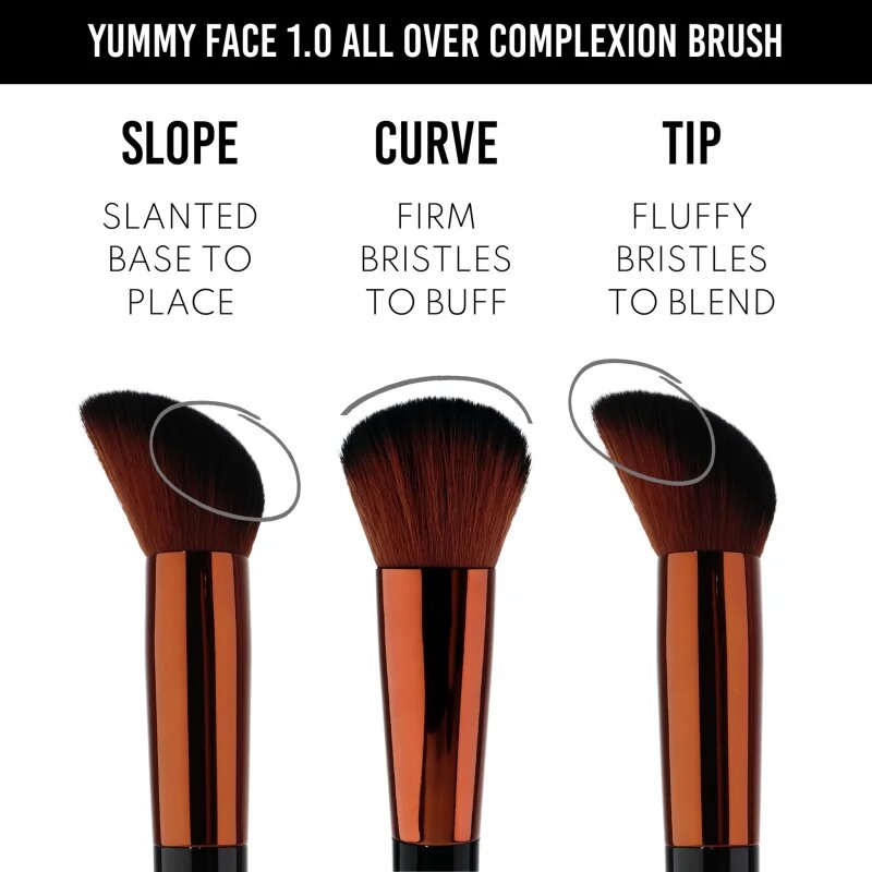 Danessa Myricks Beauty Yummy Face 1.0 multifunkciós ecset 1 db