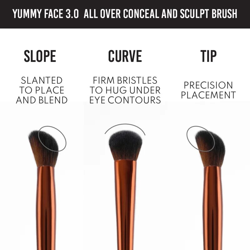 Danessa Myricks Beauty Yummy Face 3.0 korrektor ecset 1 db