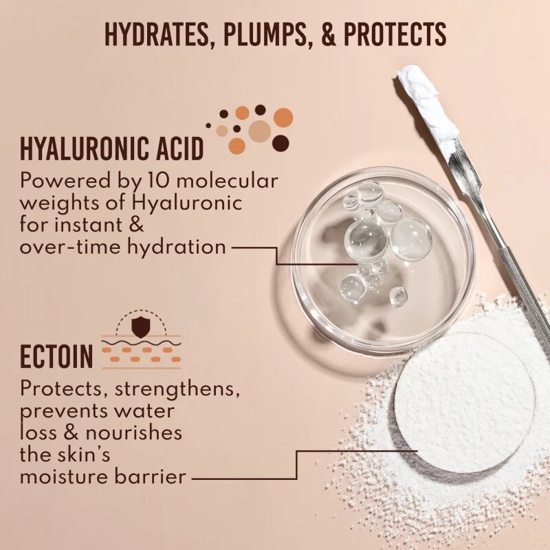 Danessa Myricks Beauty Yummy Skin 10/10 Barrier Boost tejes arcszérum hialuronsavval 50 ml