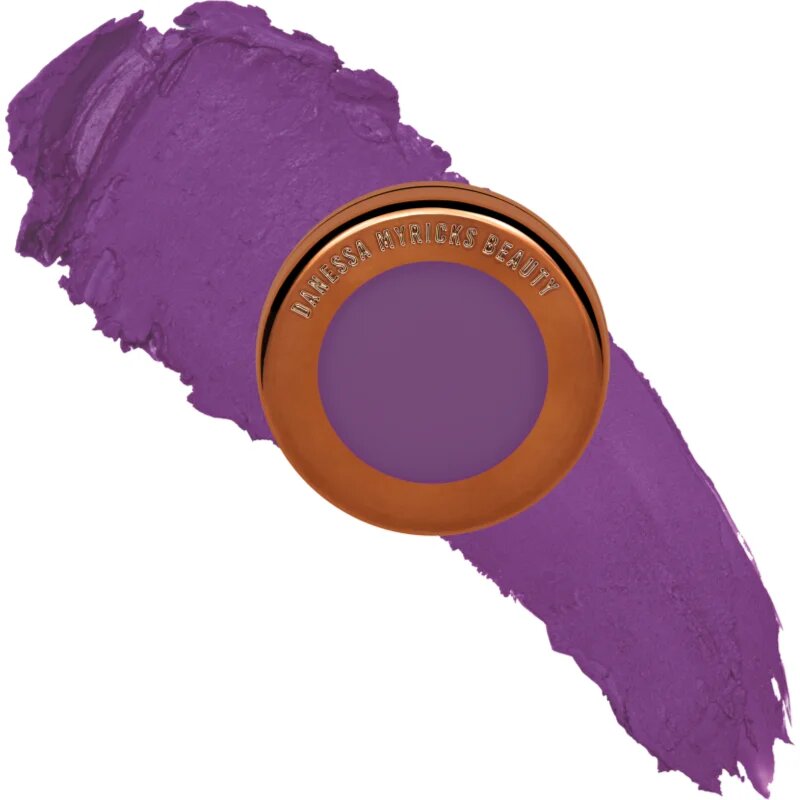 Danessa Myricks Beauty Yummy Skin Blurring Balm Powder Flushed tonizáló balzsam ajakra és arcra árnyalat Grape Soda 6 g
