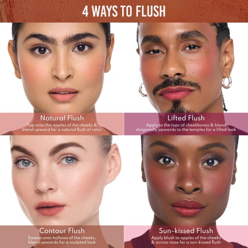 Danessa Myricks Beauty Yummy Skin Blurring Balm Powder Flushed tonizáló balzsam ajakra és arcra árnyalat Grape Soda 6 g