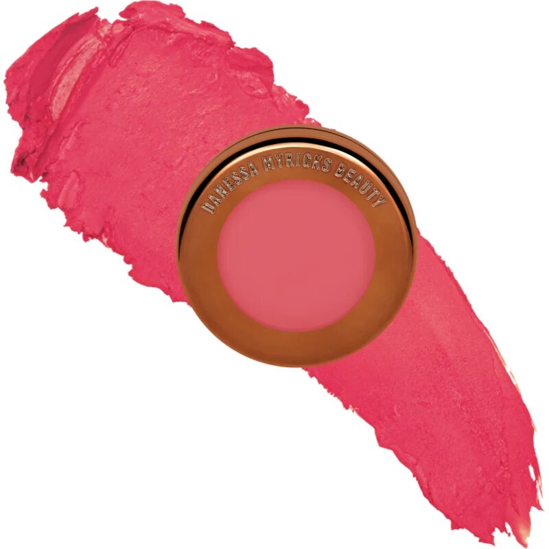 Danessa Myricks Beauty Yummy Skin Blurring Balm Powder Flushed tonizáló balzsam ajakra és arcra árnyalat Primadonna 6 g