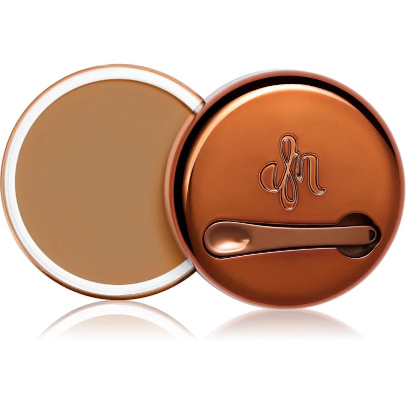 Danessa Myricks Beauty Yummy Skin Blurring Balm Powder kompakt krémalapozó árnyalat 4.5 - Medium with Cool Undertones 18 g