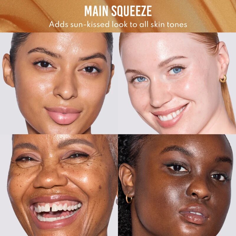Danessa Myricks Beauty Yummy Skin Glow Serum élénkítő sminkalap a make - up alá árnyalat Main Squeeze 32.5 ml