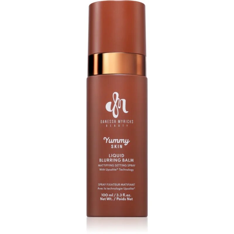 Danessa Myricks Beauty Yummy Skin Liquid Blurring Balm Setting Spray sminkfixáló spray hidratáló hatással 100 ml