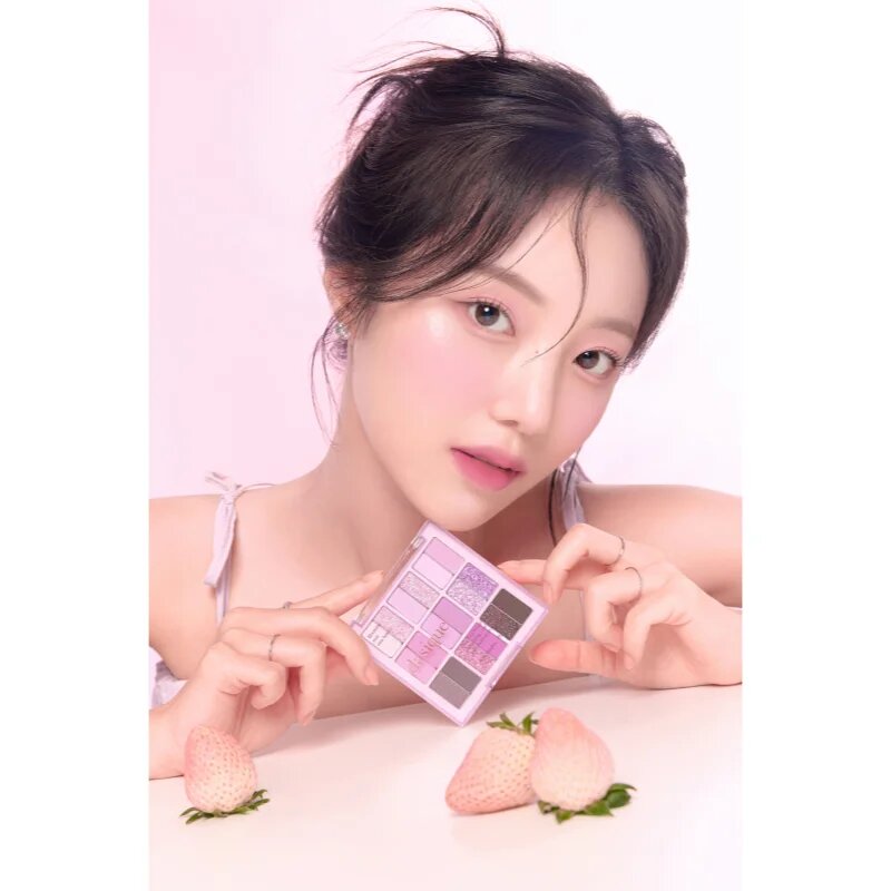 Dasique Blending Mood Cheek arcpirosító paletta az egészséges hatásért árnyalat 05 Violet Knit 10 g