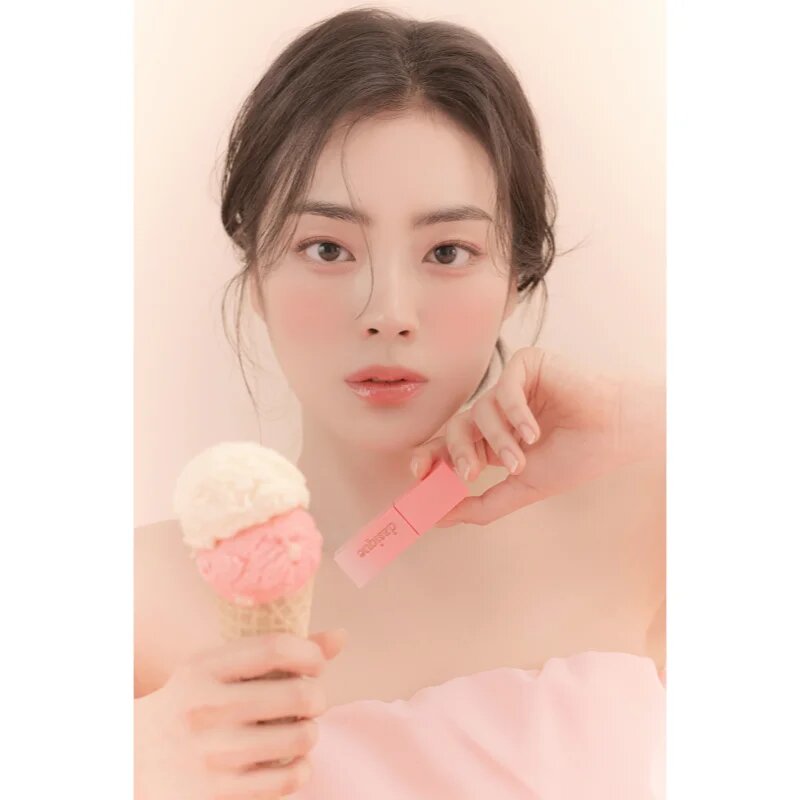 Dasique Juicy Dewy Lip Tint Ice Cream Collection tartós ajakfény 09 Peach Pudding 3.5 g