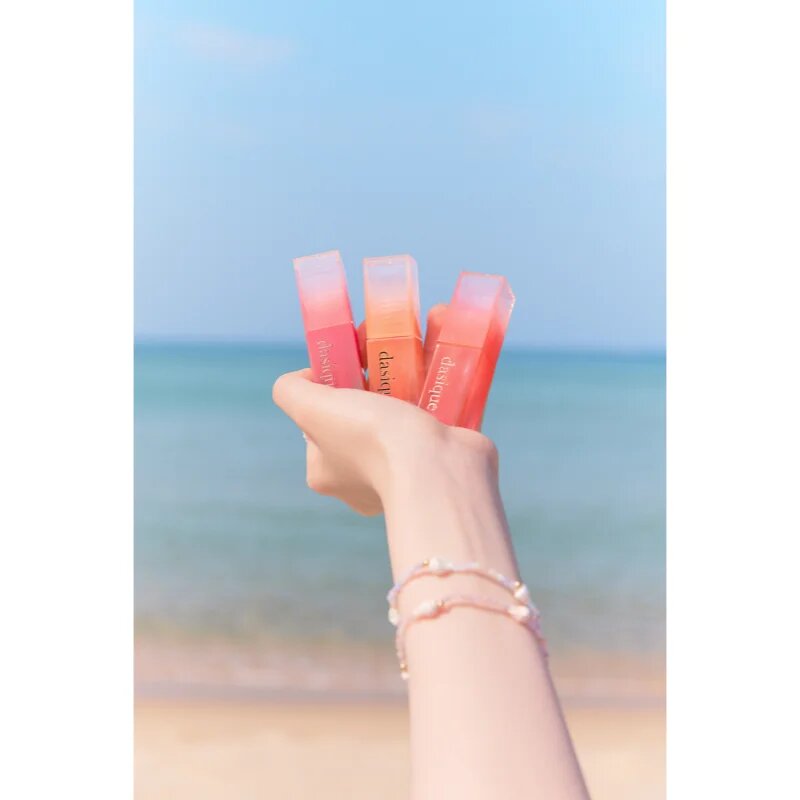 Dasique Juicy Dewy Lip Tint Summer Coral Collection tartós ajakfény 17 Fig Berry 3.5 g