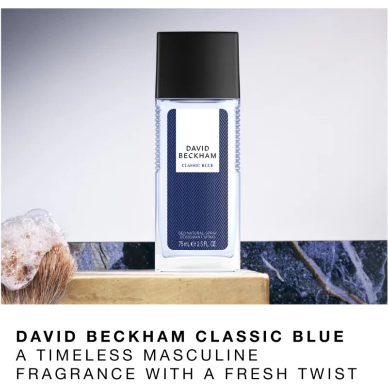 David Beckham Classic Blue Deo szórófejjel uraknak 75 ml